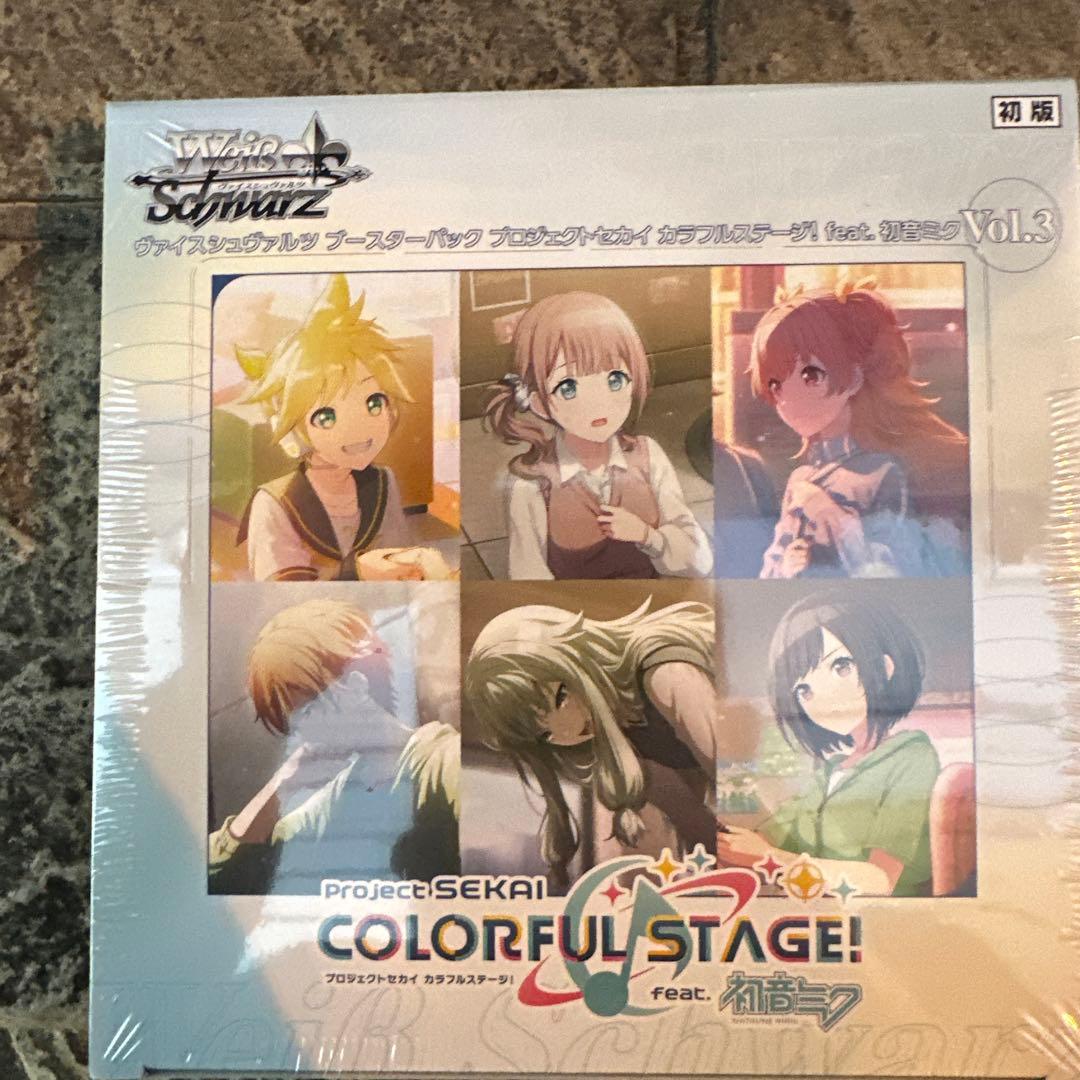 プロジェクトセカイ カラフルステージ！feat. 初音ミク Vol.3 2box