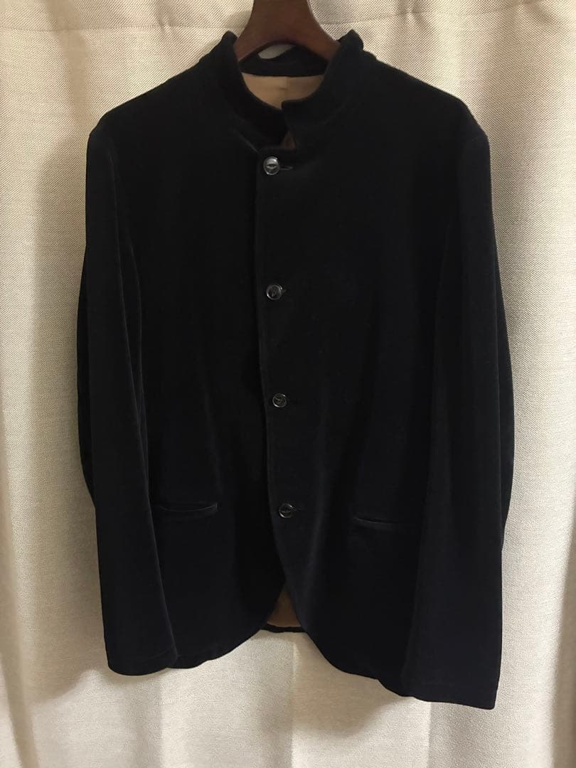 デ*ス様 Fendart フェンダール　ベロアジャケット　BLACK サイズL