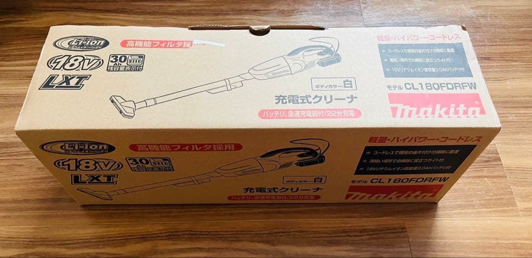 マキタ CL180FDRFW 充電式クリーナー 18V