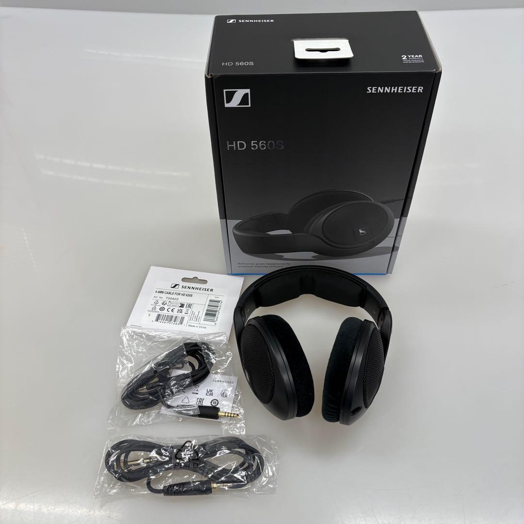 美品 Sennheiser HD560S ヘッドホン 4.4mm