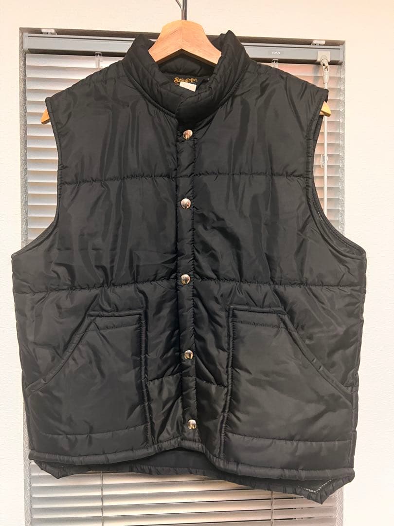 黒★70s USA製 swingstar レーシングベスト M ジャケット