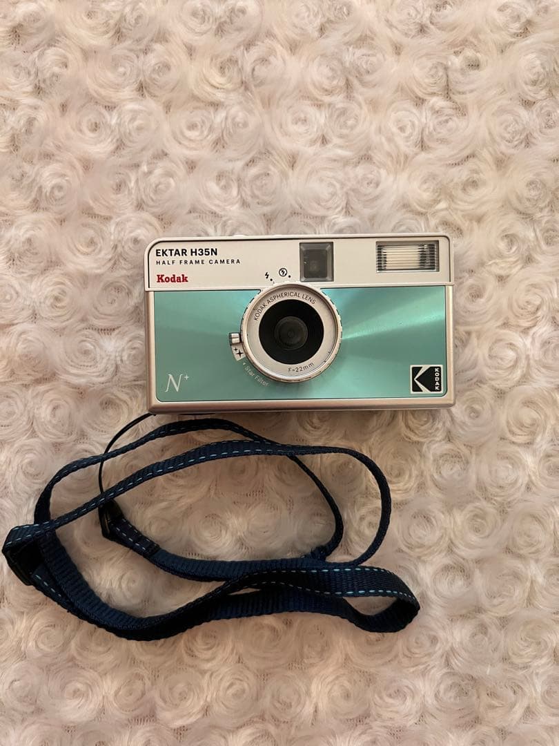 Kodak フィルムカメラ ハーフフレームEKTAR H35N 光沢ブルー