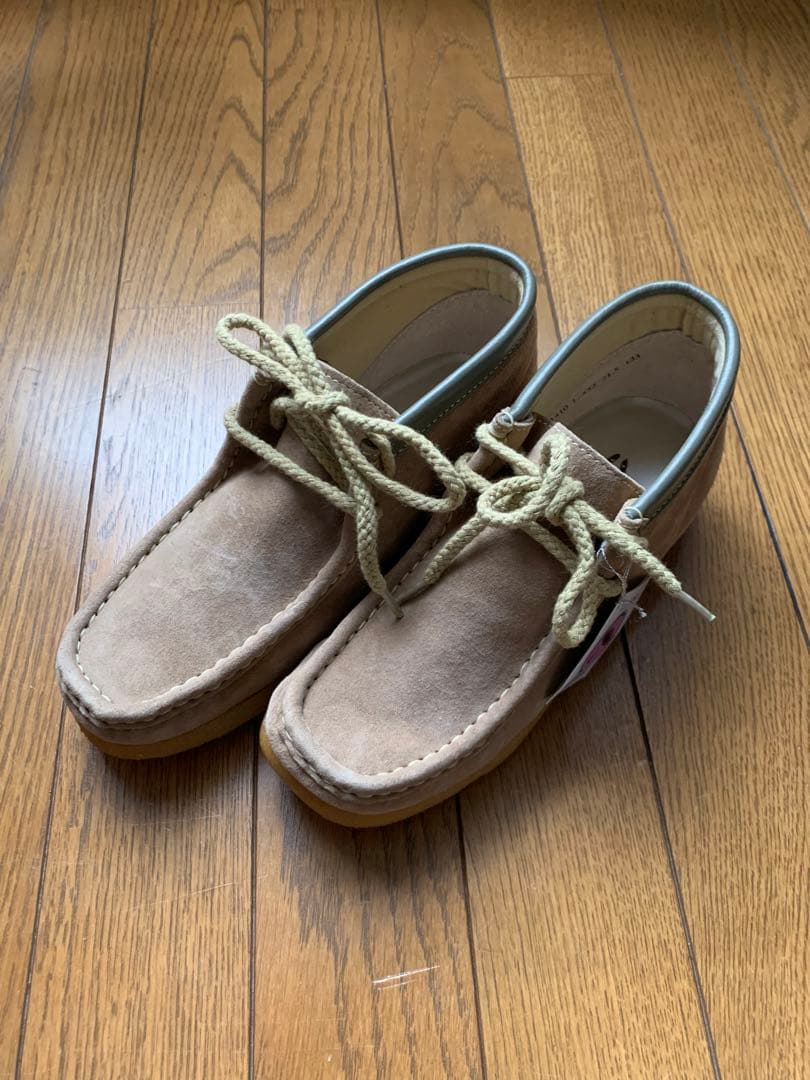 新品ハッシュパピー ワラビー　ベージュ　21.5㎝