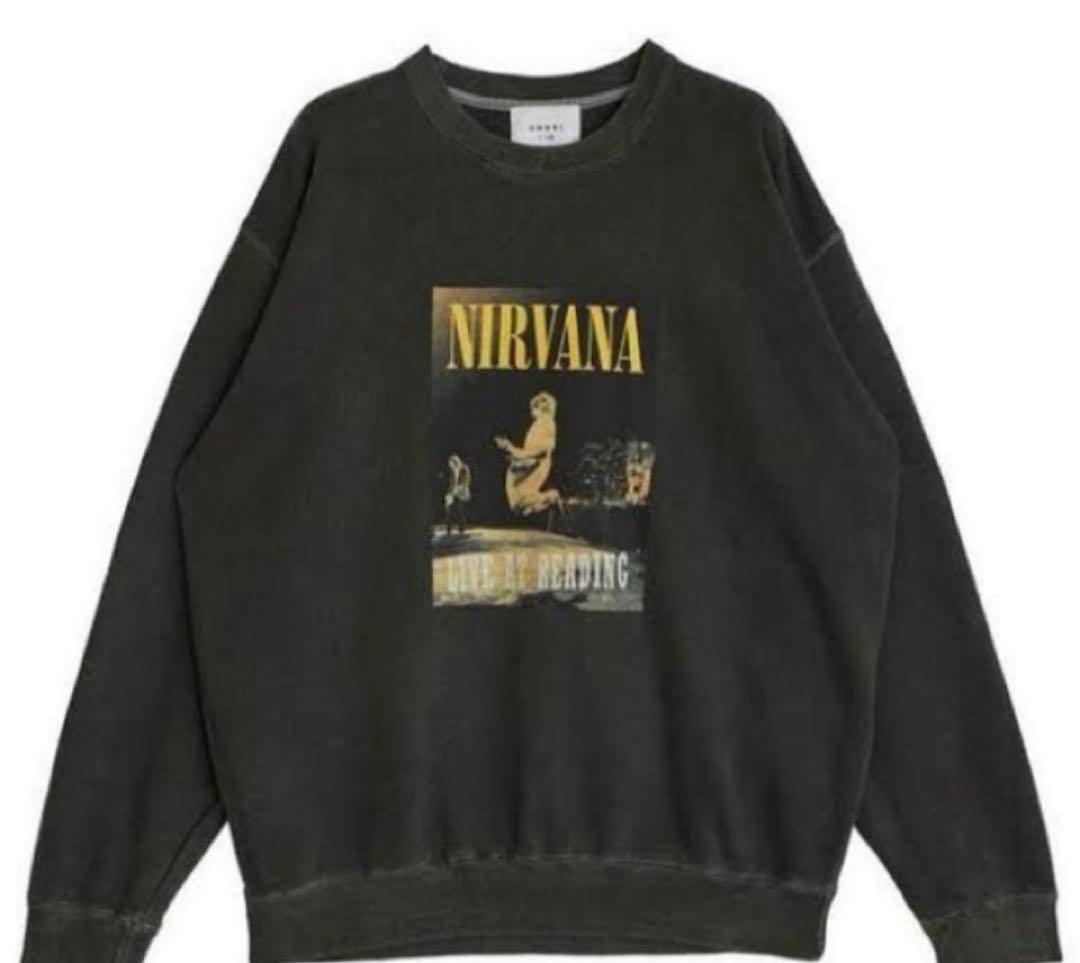 トップス ameri vintage NIRVANA VINTAGE LIKE SWEAT