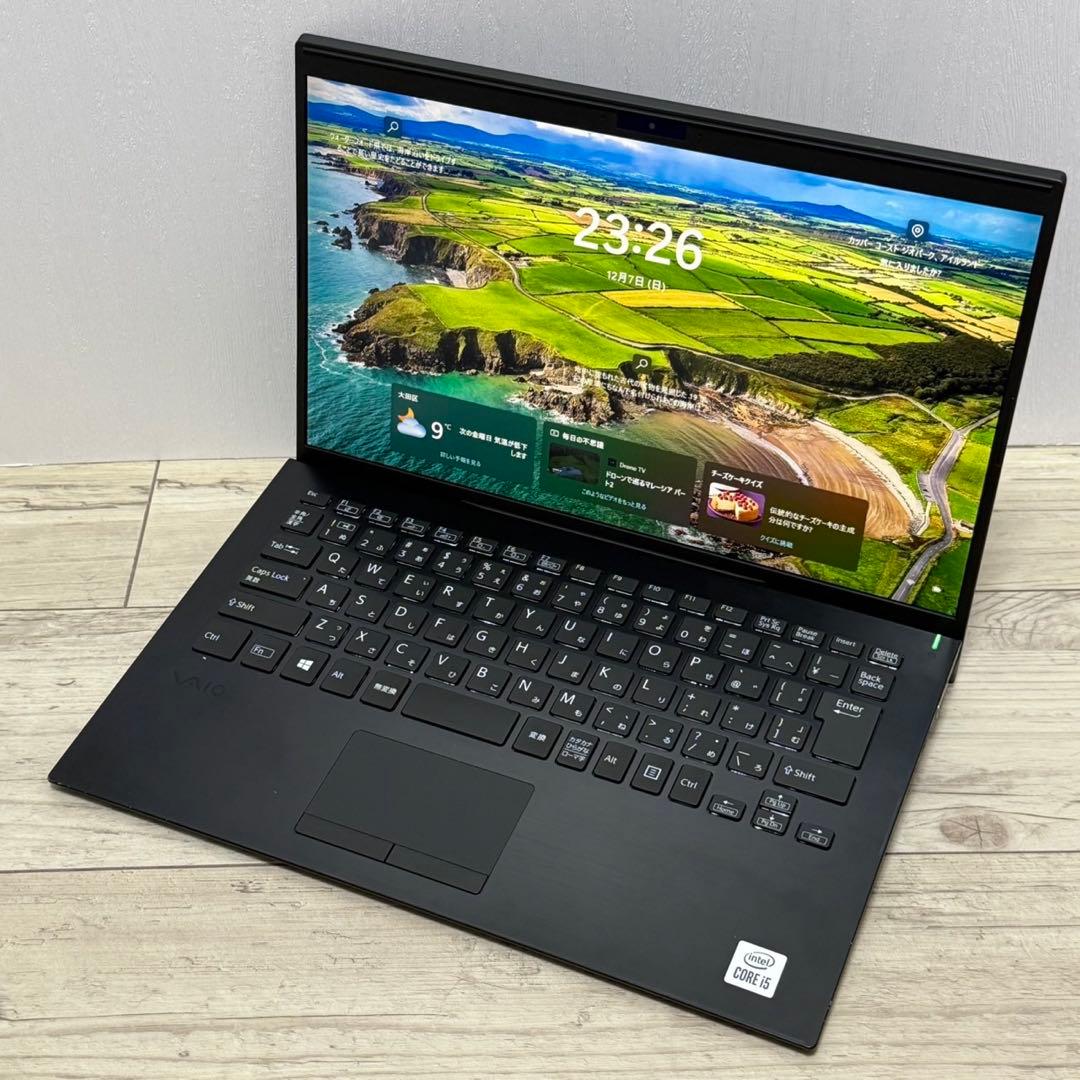 第10世代i5 VAIO Pro PK ノートPC 薄型軽量 win11 SSD