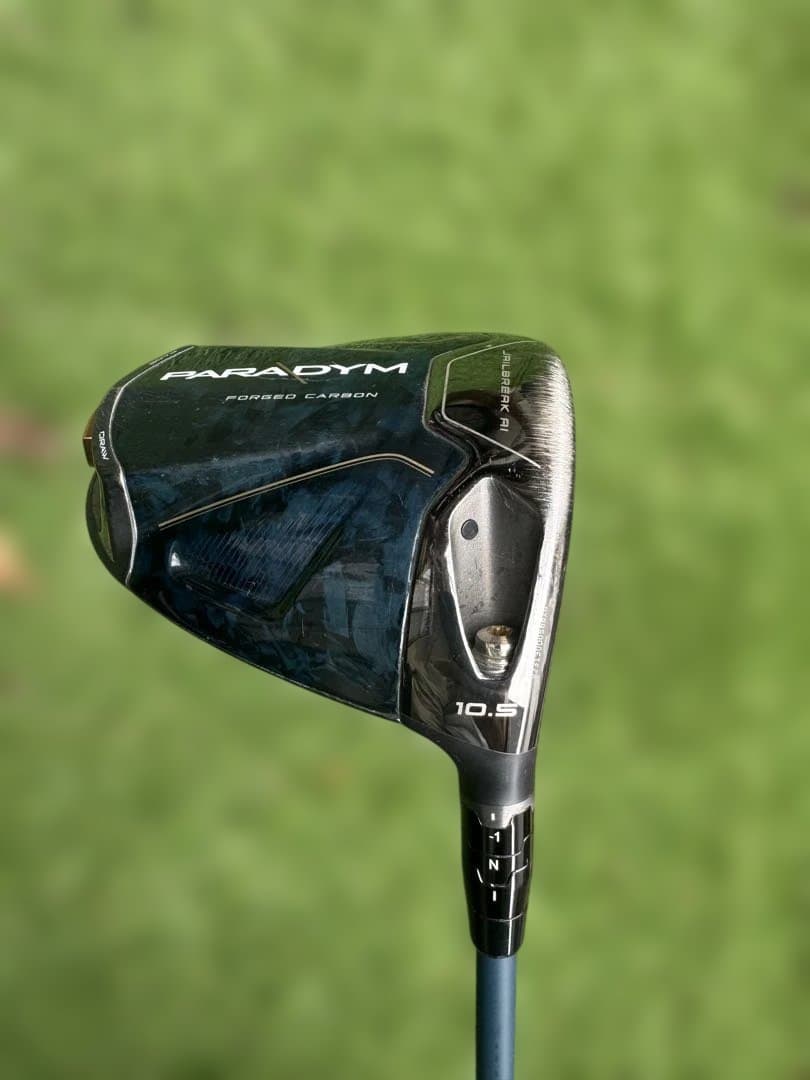 キャロウェイ パラダイム ドライバー 10.5° 純正シャフト S 傷あり