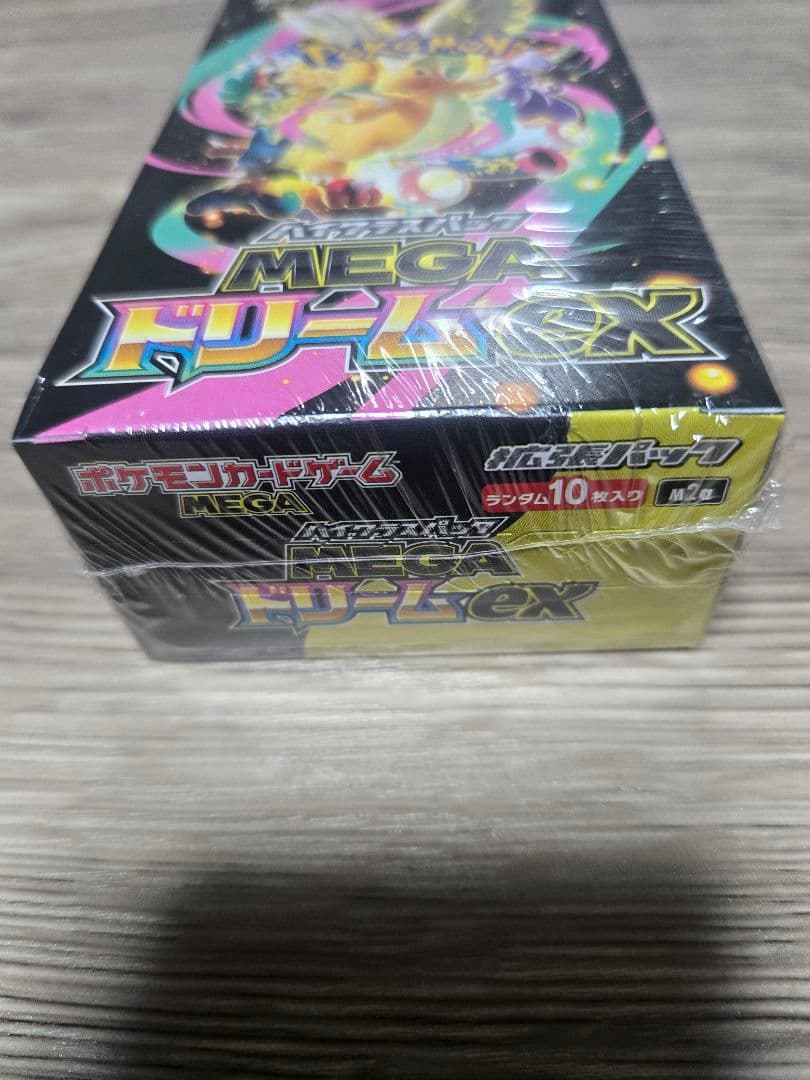 ポケモンカード MEGA ドリームex box シュリンク付き