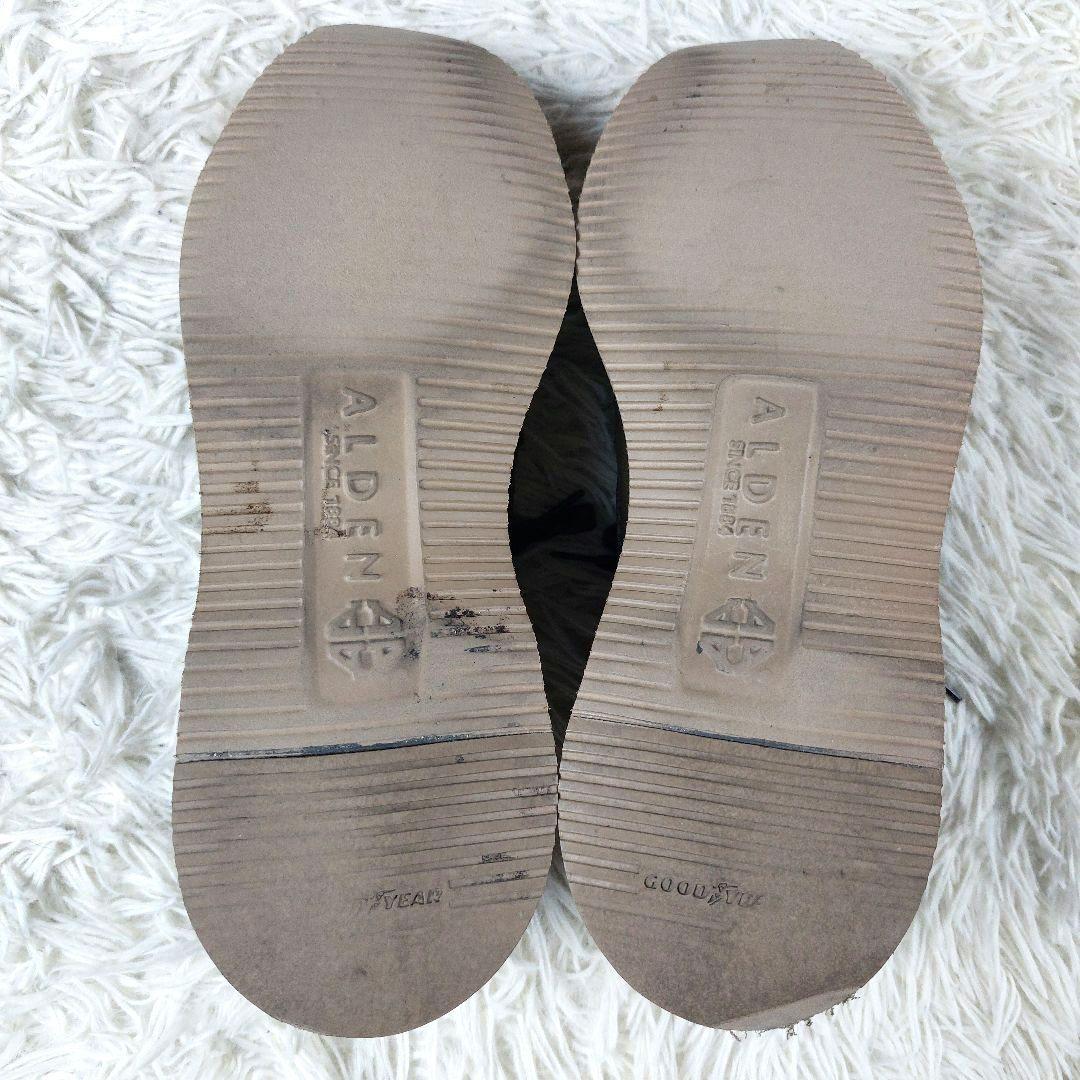 美品箱付 Alden トゥモローランド別注 レンジャーモック 革靴レザーシューズ