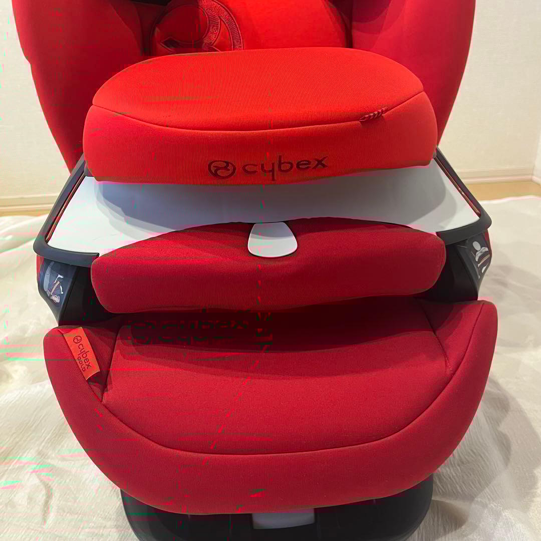 【美品】 CYBEX PALLAS M-FIX パラス チャイルドシート 赤