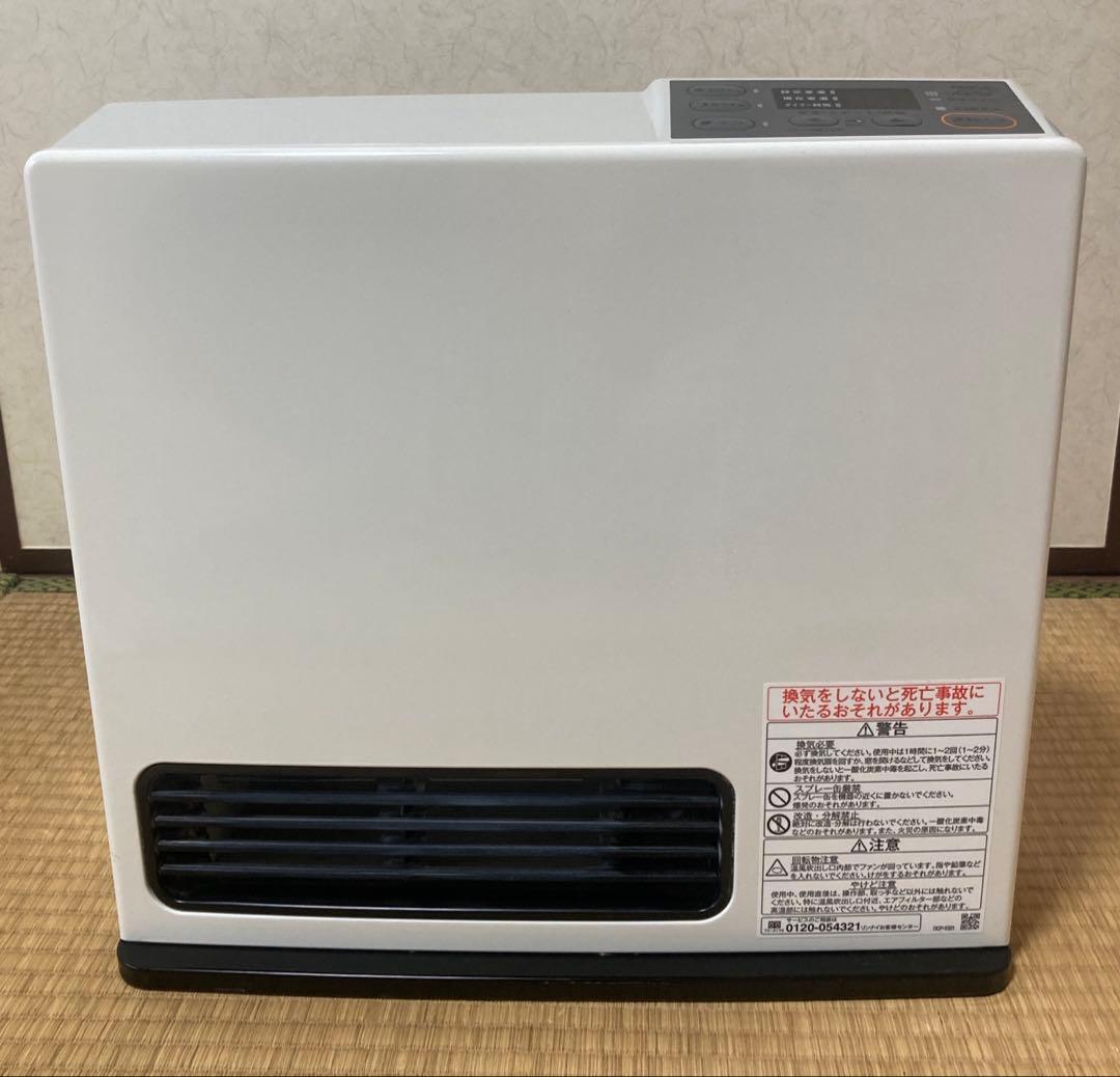 リンナイ　ガスファンヒーター　都市ガス用