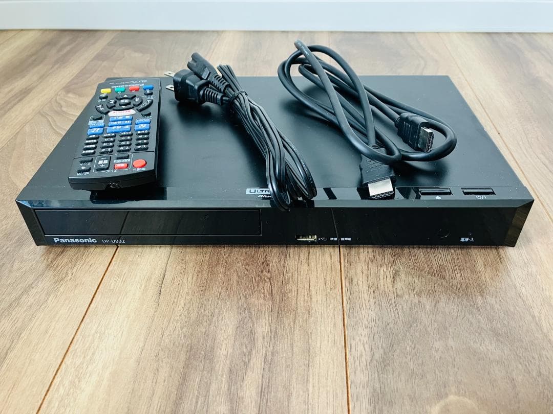 Panasonic DP-UB32 blu-ray プレーヤー リモコン付き