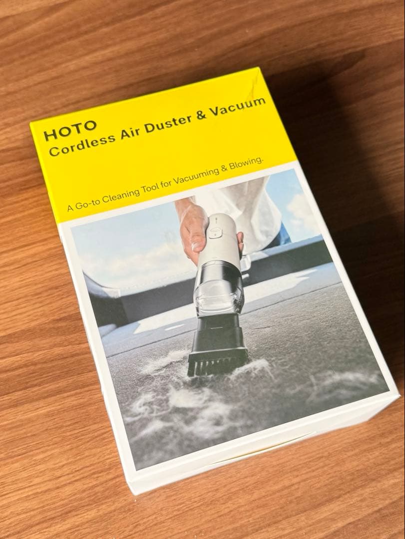 早い者勝ち！ ほぼ新品 HOTO 小型エアクリーナー SE ハンディ掃除機
