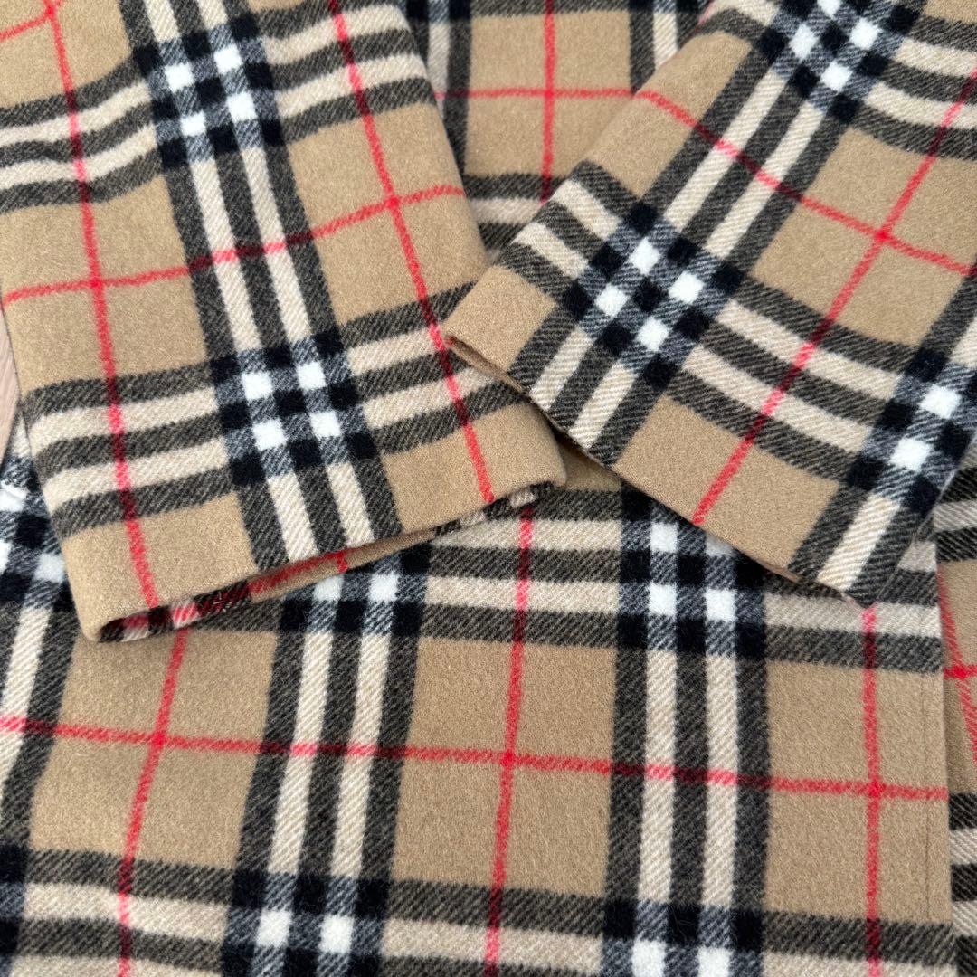 【極美品/激レア】Burberrysヴィンテージ 13号ノバチェックウールコート