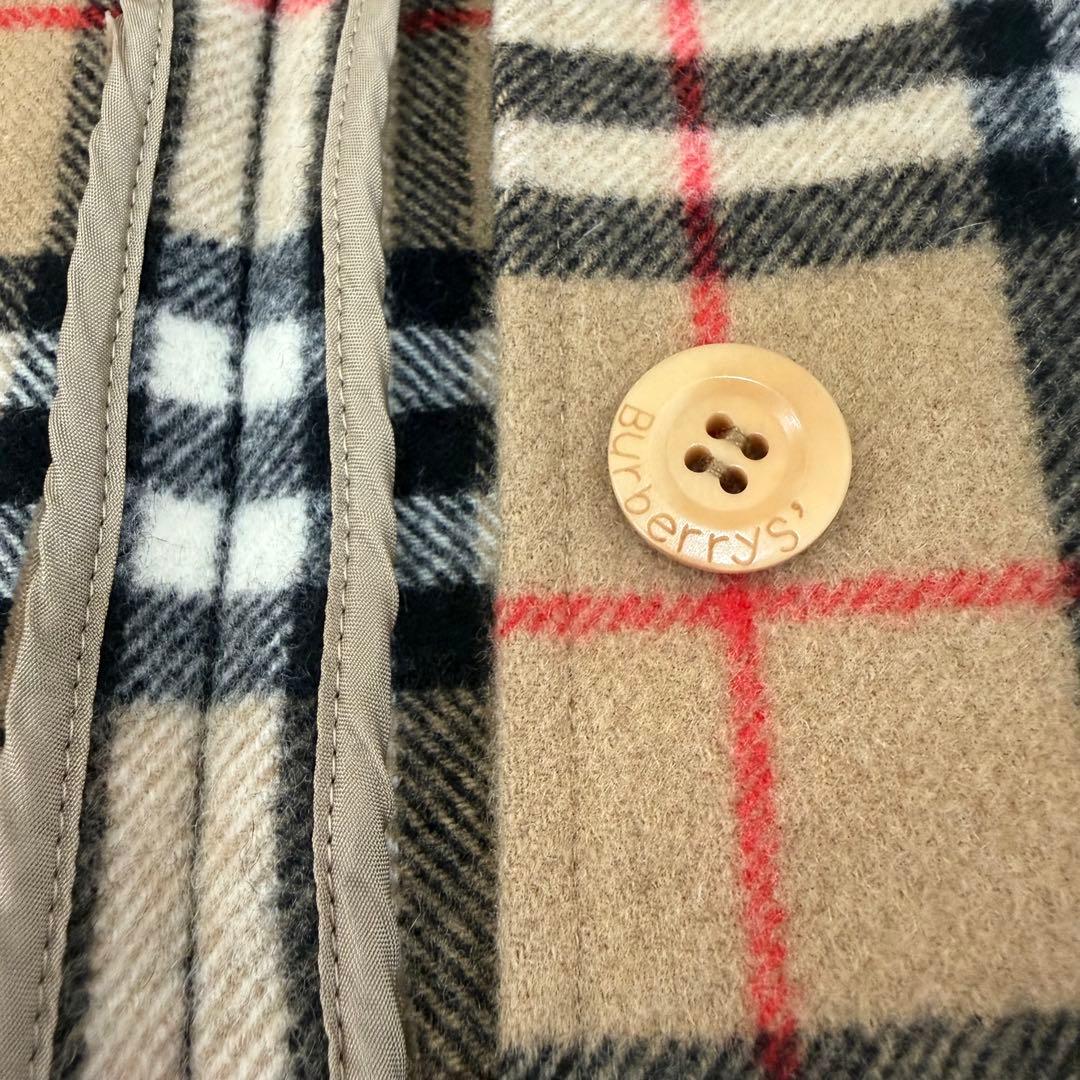 【極美品/激レア】Burberrysヴィンテージ 13号ノバチェックウールコート