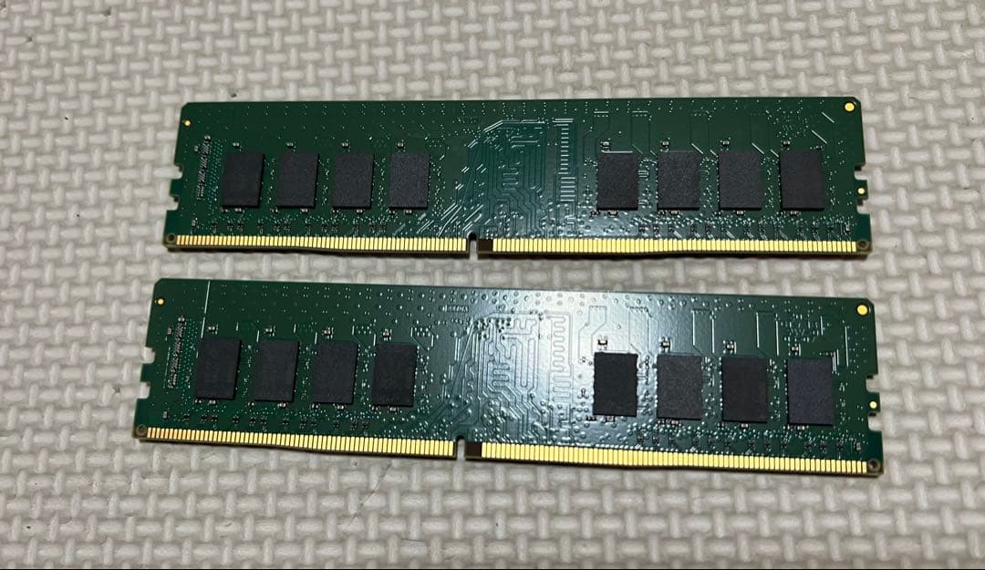 Crucial 64Gb DDR4-3200 UDIMM メモリ