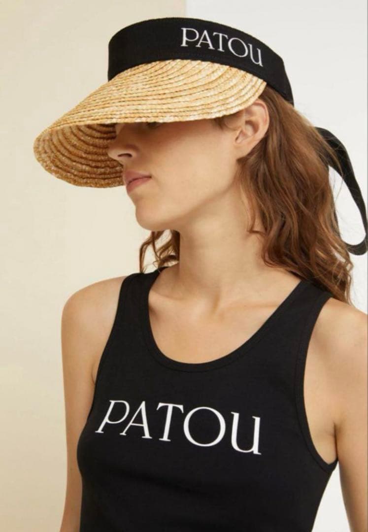 【Patou】麦わらリボン帽子