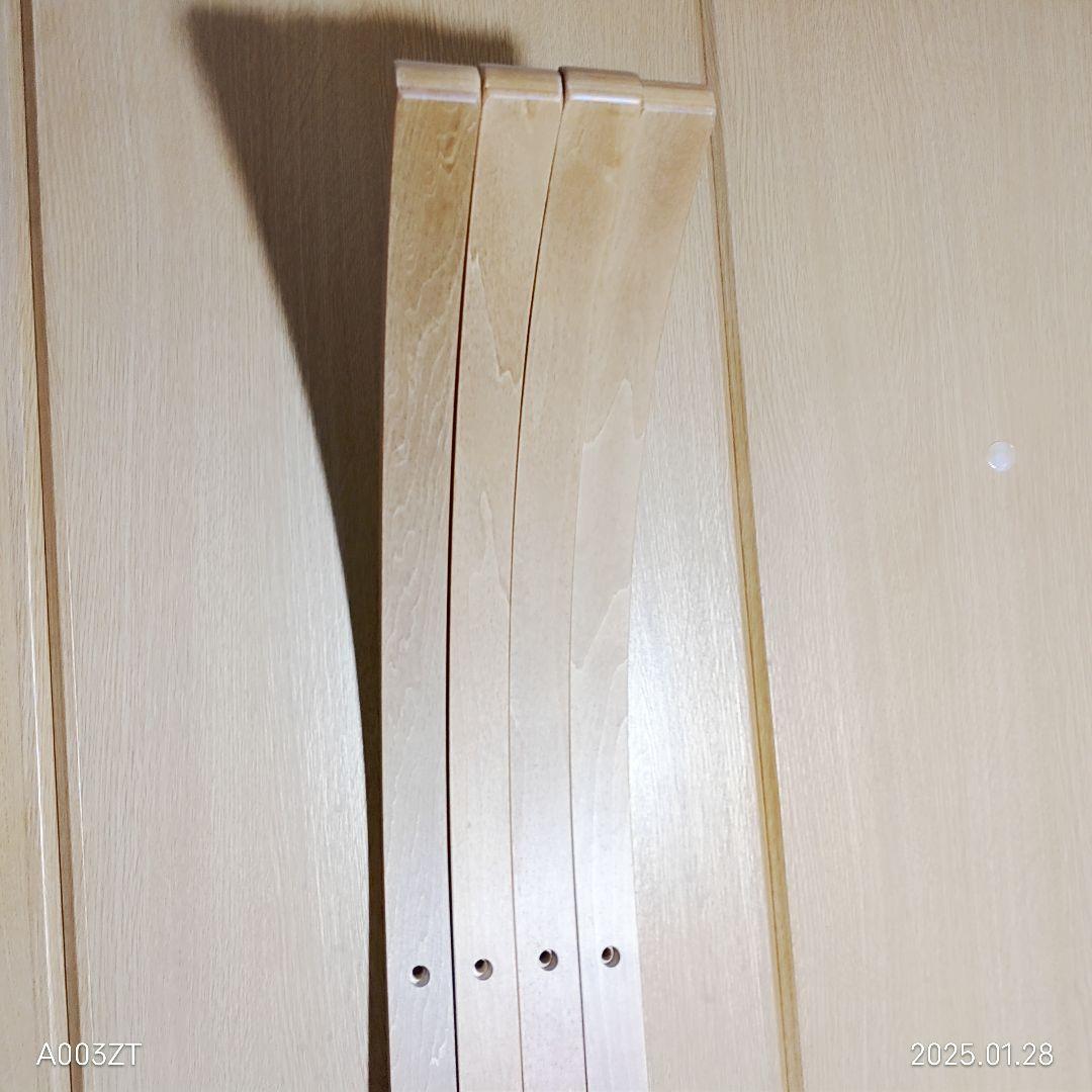 アクタス風 ポールハンガー コートハンガー 木製 北欧 モダン 曲木 4本脚