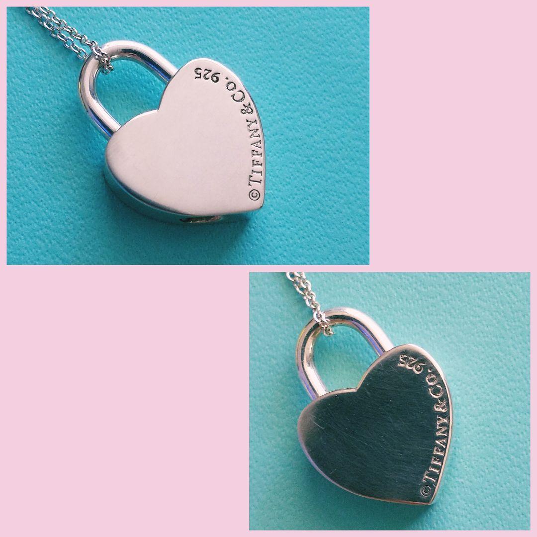 リターン　トゥ　ティファニー　ハート　カデナ　ロック　ネックレス　シルバー