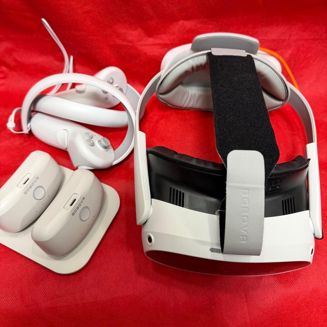 【美品】PICO4 128GB + BOBOVR + 予備バッテリー＆充電器付き