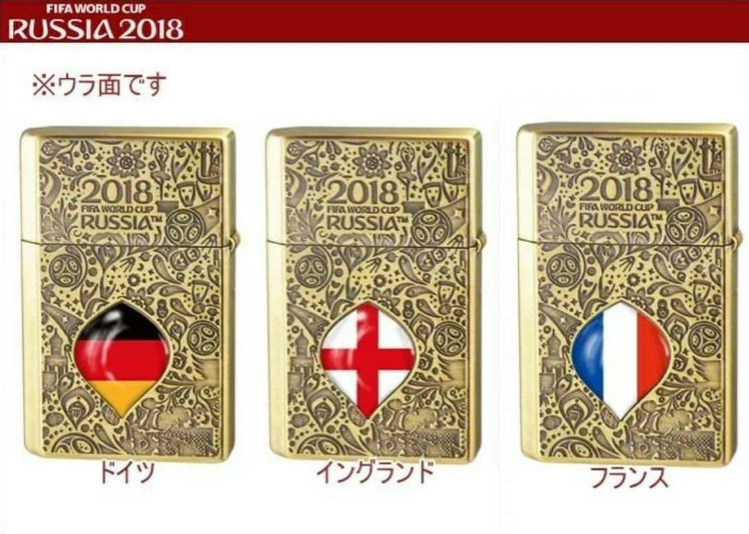 【定価3万円】新品 2018 FIFAワールドカップ オイルライター 3セット