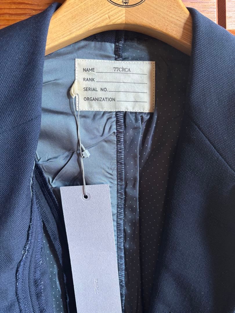 XmasイブSALE！希少　ナナナナサーカリメイクサーカテーラードジャケット新品