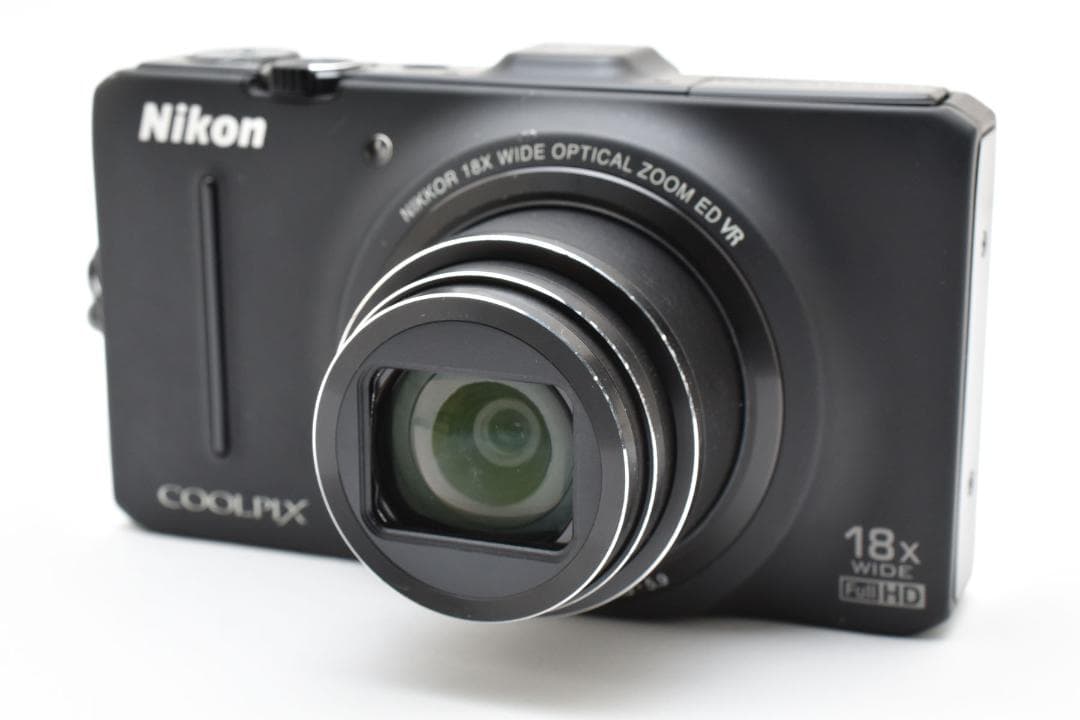【極美品】Nikon COOLPIX S9300 ブラック　動作確認済