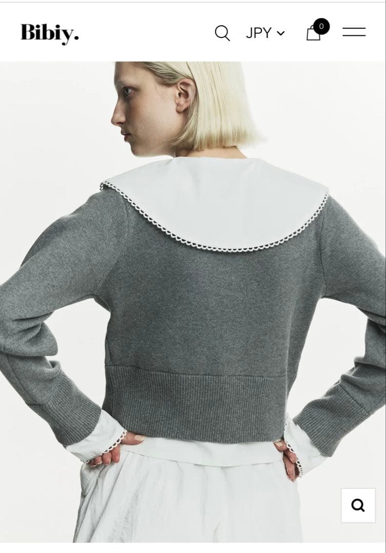 Bibiy. PATTY PILGRIM TOP カーディガン