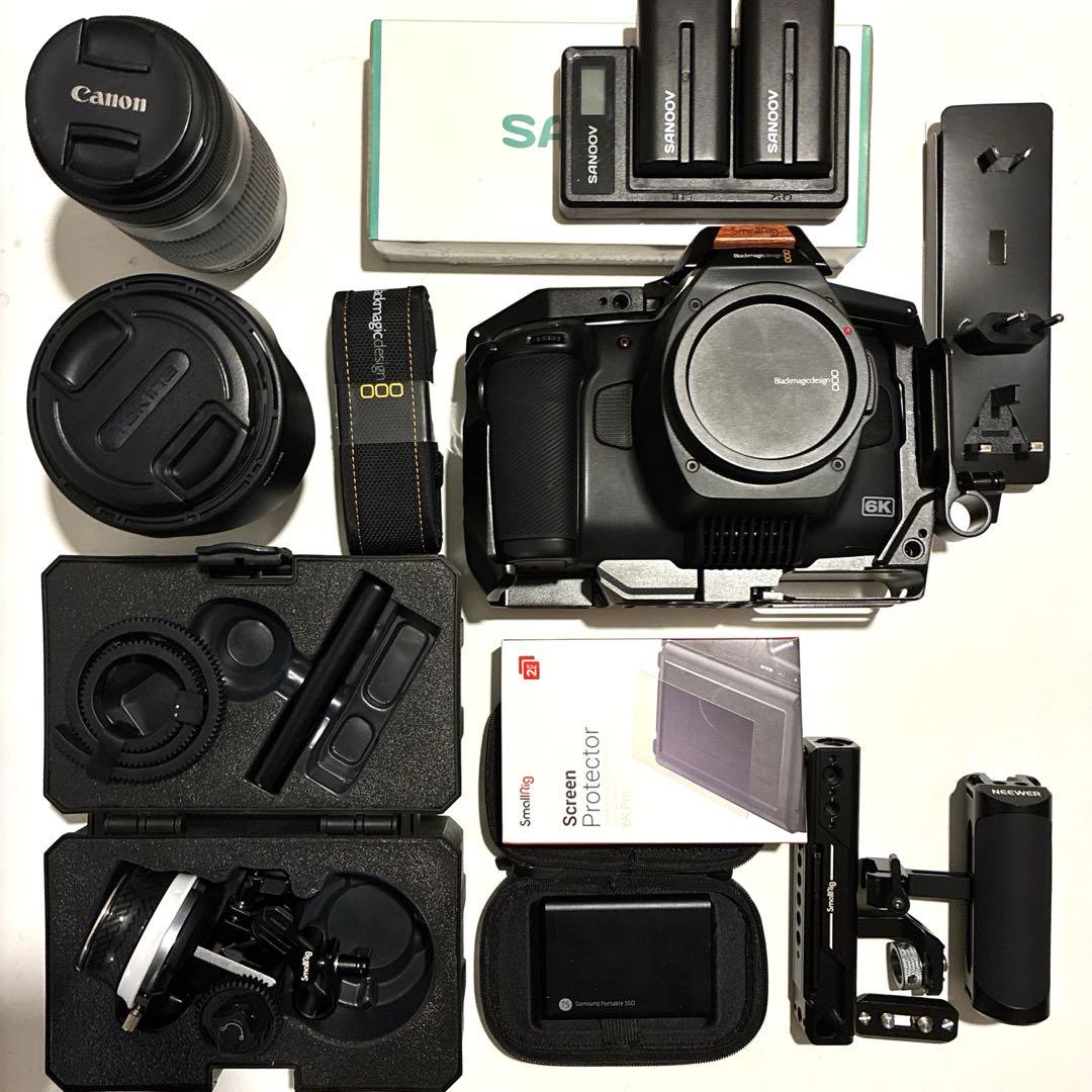 bmpcc 6k pro ＋ アクセサリー他