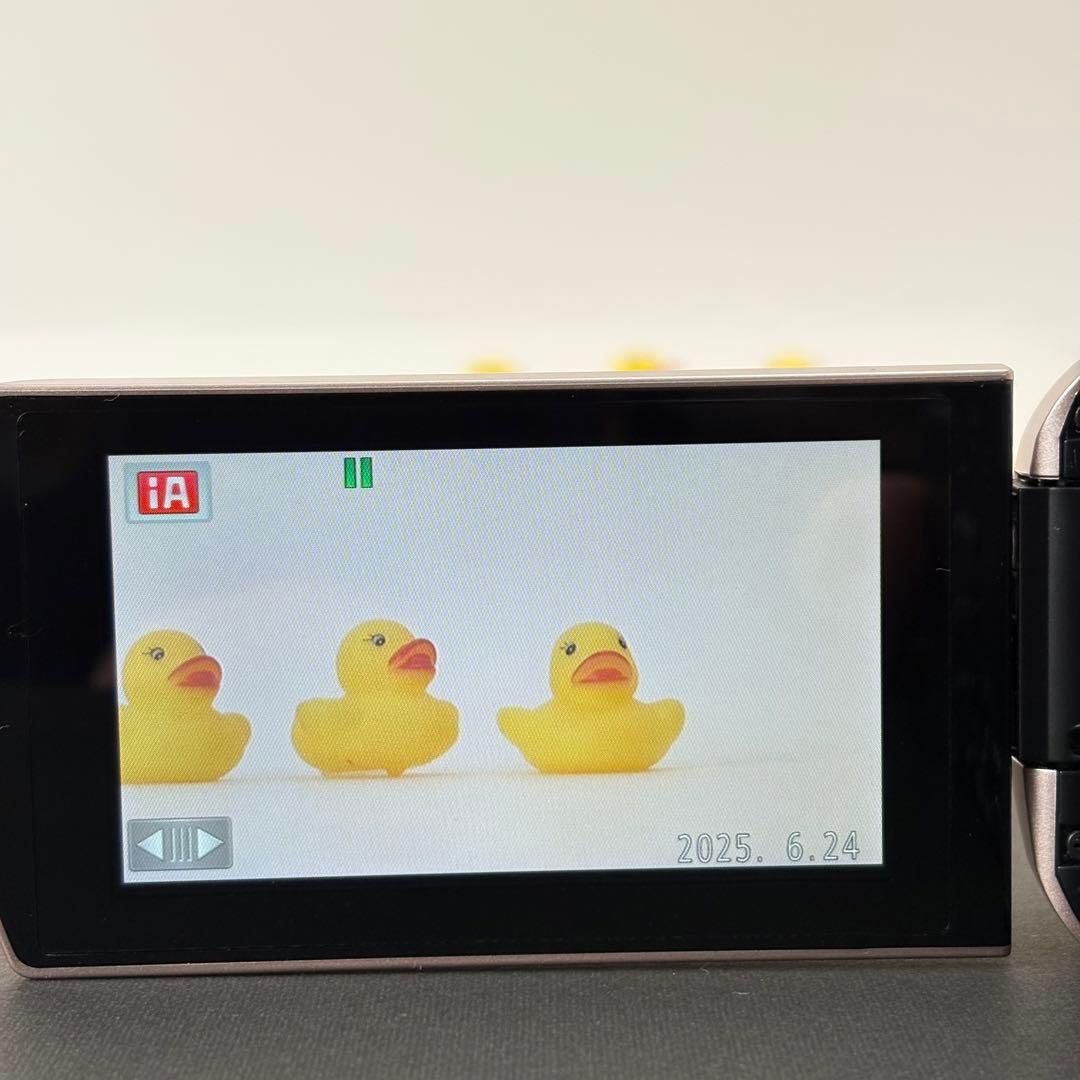 Panasonic ビデオカメラ HC-V550M ピンクゴールド