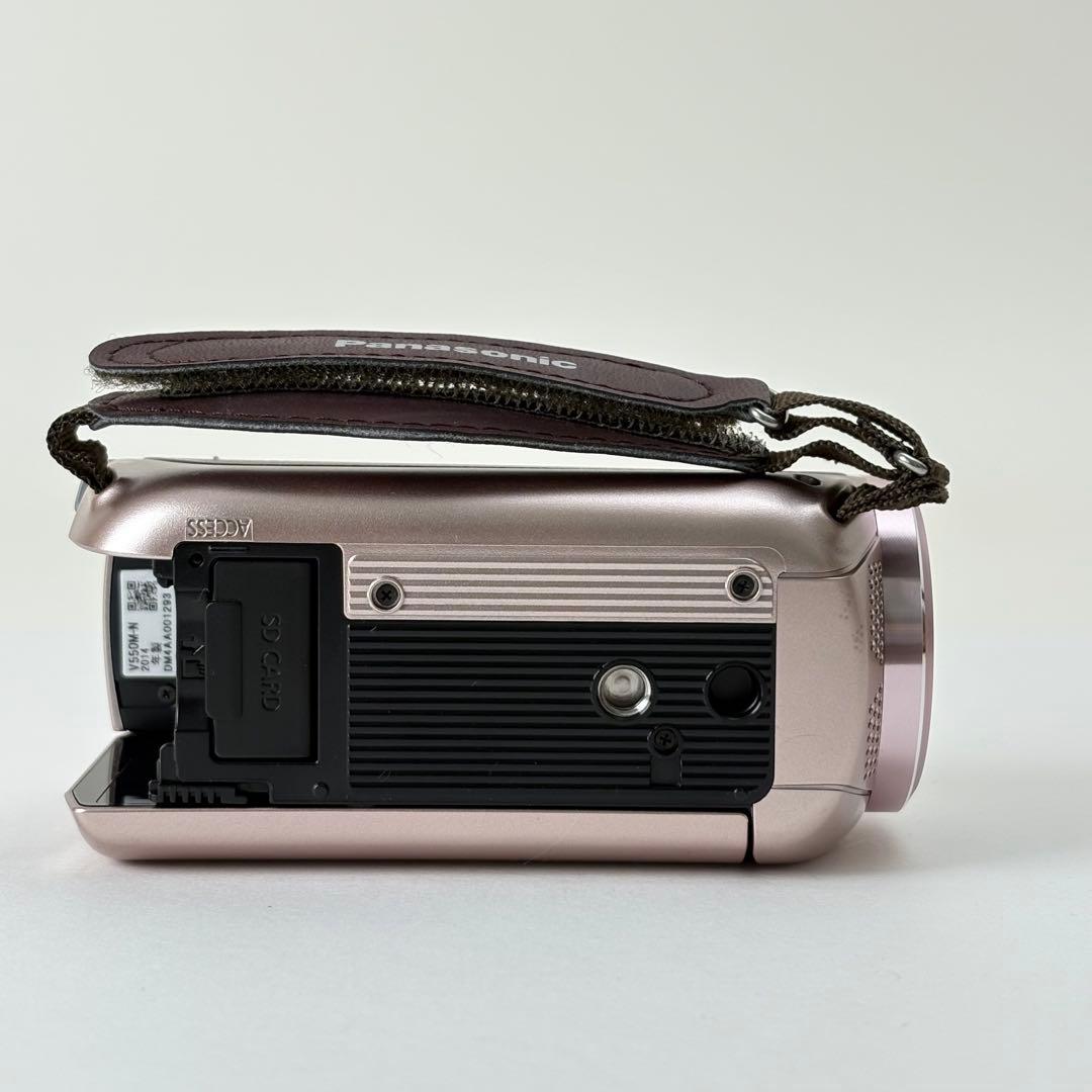 Panasonic ビデオカメラ HC-V550M ピンクゴールド