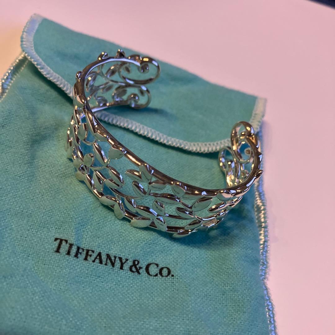 ティファニーTIFFANY&CO. ブレスレット パロマピカソ オリーブ 925