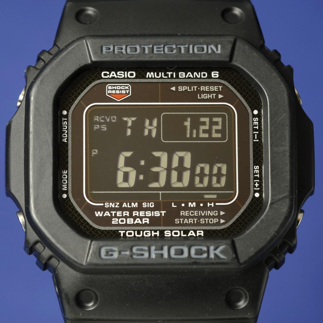 【良品】G-SHOCK GW-M5610U ブラック 電波ソーラー(252)