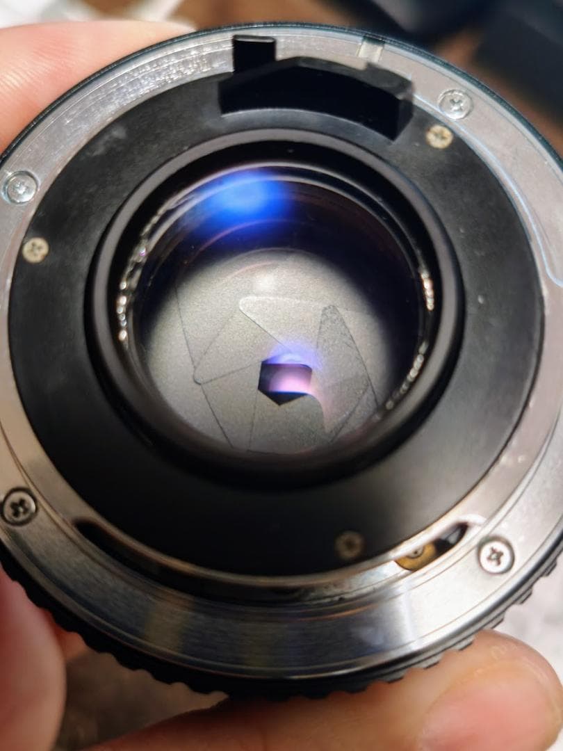 パンダニゴウ 【黒死病対策】【内臓電池交換】PENTAX K-30 青