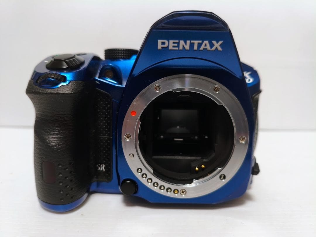 パンダニゴウ 【黒死病対策】【内臓電池交換】PENTAX K-30 青