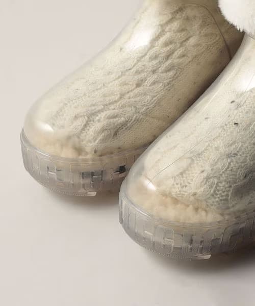 新品 23cm UGG アグ 長靴 レイン ブーツ DRIZLITA CLEAR