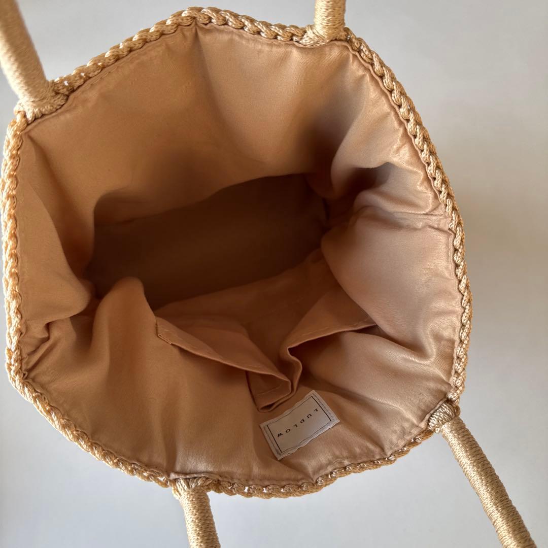 LUDLOWラドロー コードバッグ タイガー ベージュ