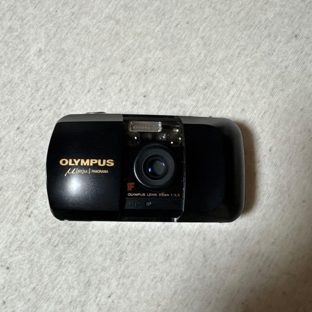 OLYMPUS μ（ミュー） PANORAMA フィルムカメラ