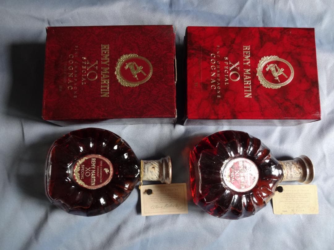 レミーマルタン XO スペシャル クリアボトル 箱付　2本セット