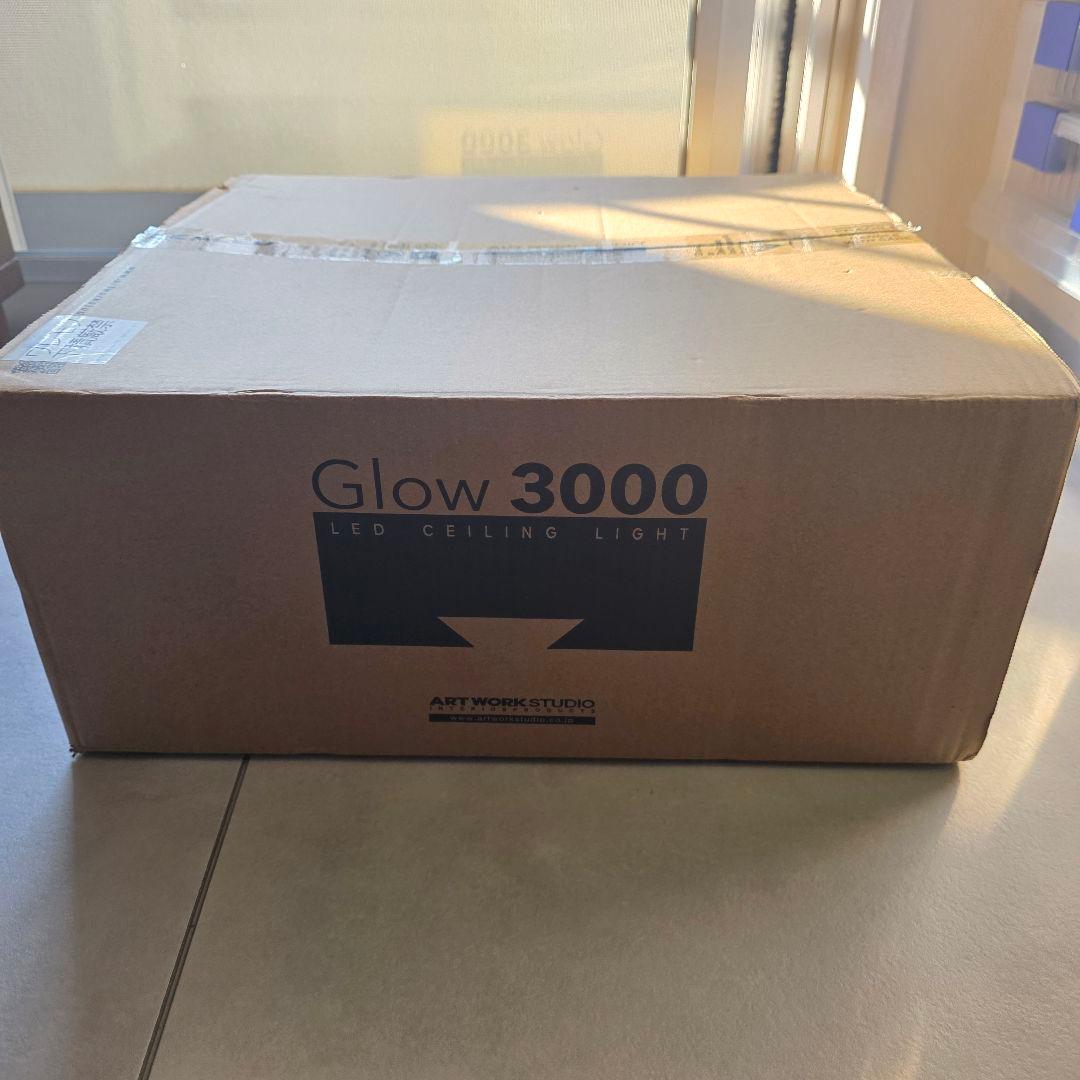 アートワークスタジオGlow 3000 LEDシーリングライト ブラック