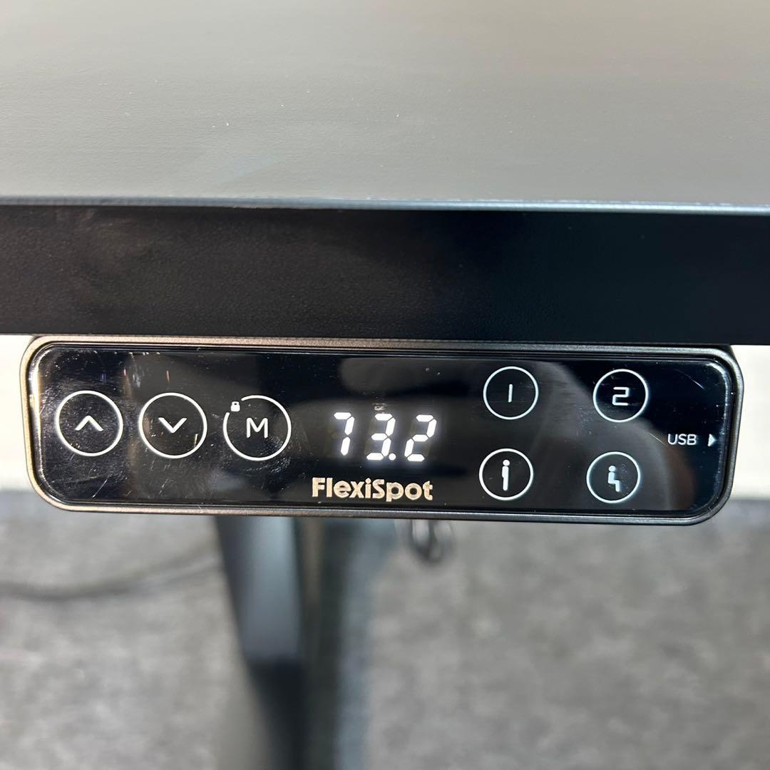 FlexiSpot 電動昇降 スタンディングデスク E7H 天板付き d3267