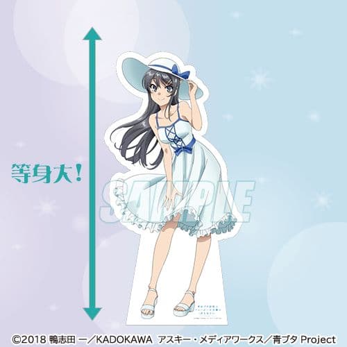 「描き下ろし等身大スタンディパネル」桜島麻衣