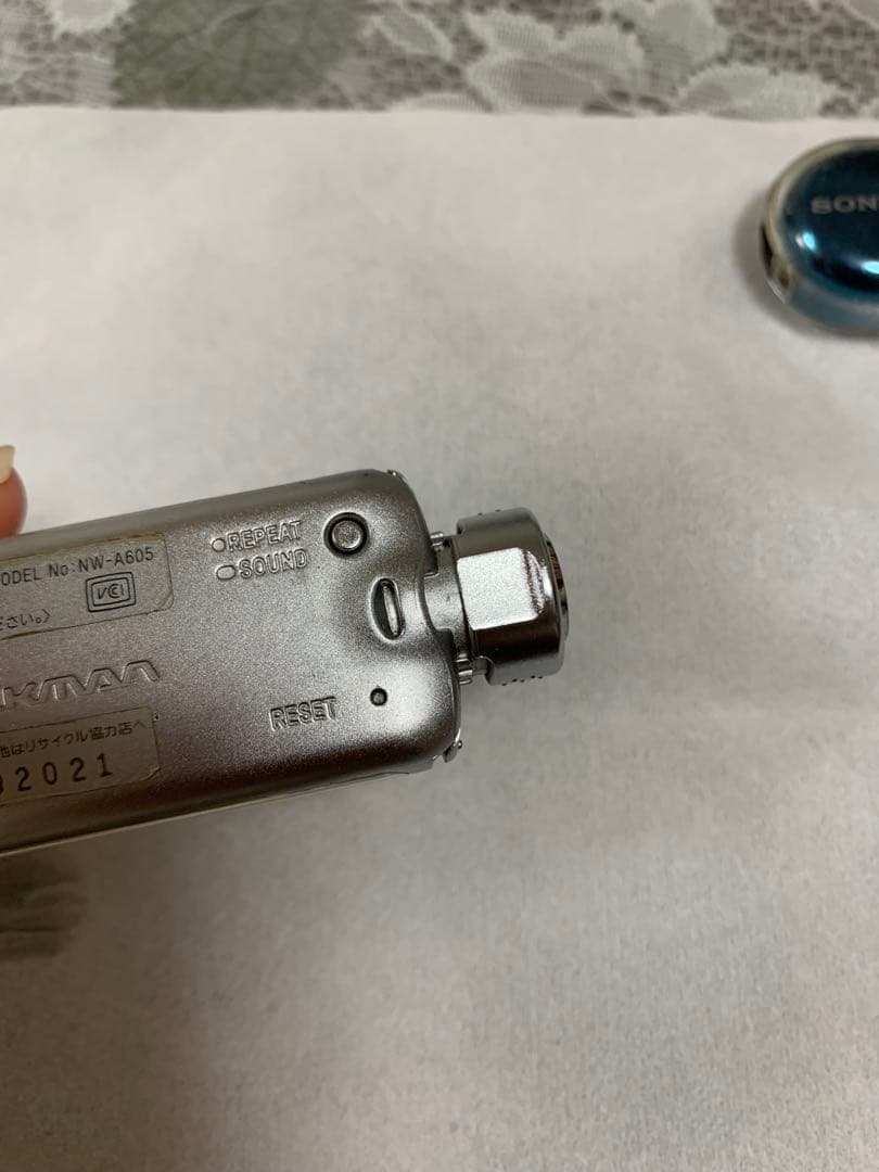 &中古 SONY WALKMAN デジタル音楽プレーヤー NW-A605