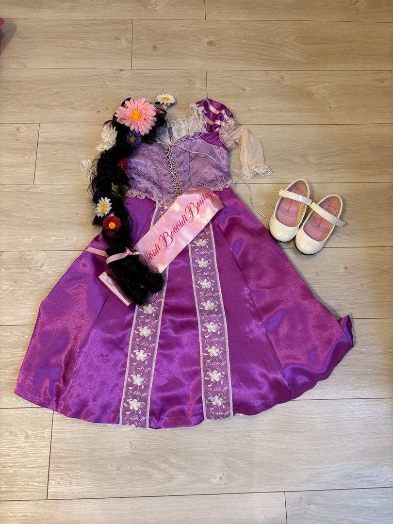 ビビディバビディブティック　ラプンツェル　ドレス　110サイズ