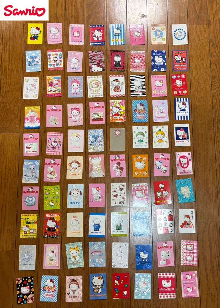 d*7様 サンリオ ハローキティ キャラクターズ カード コレクターズカード80