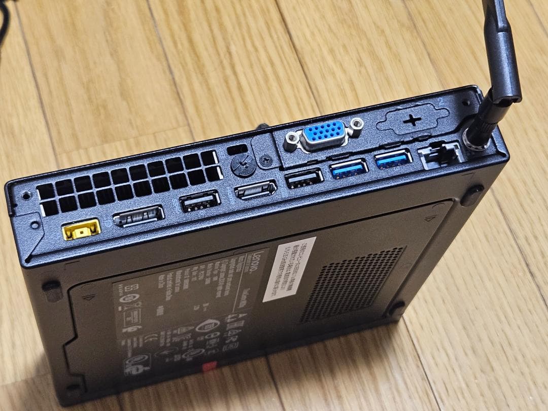 ミニPC Lenovo ThinkCentre Tiny M920q 16GB/256GB