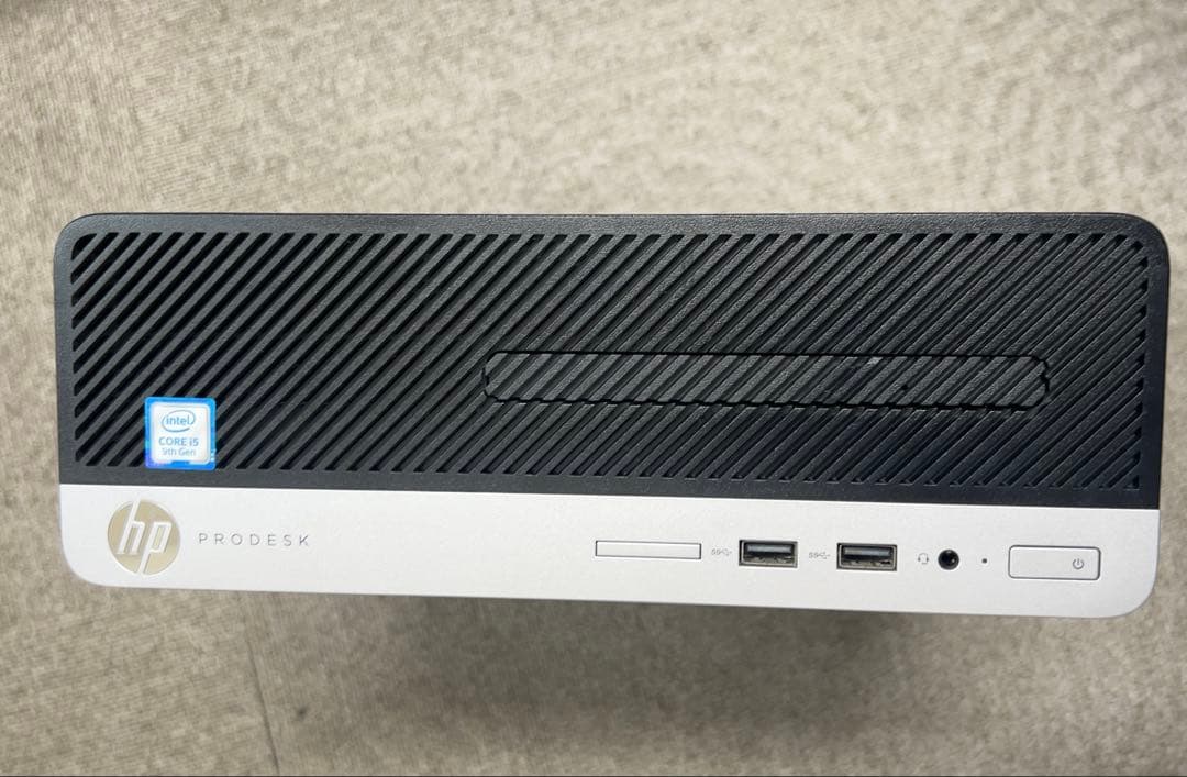 中古美品　HP Prodesk 400 G6 第9世代i5/8GB/SSD256