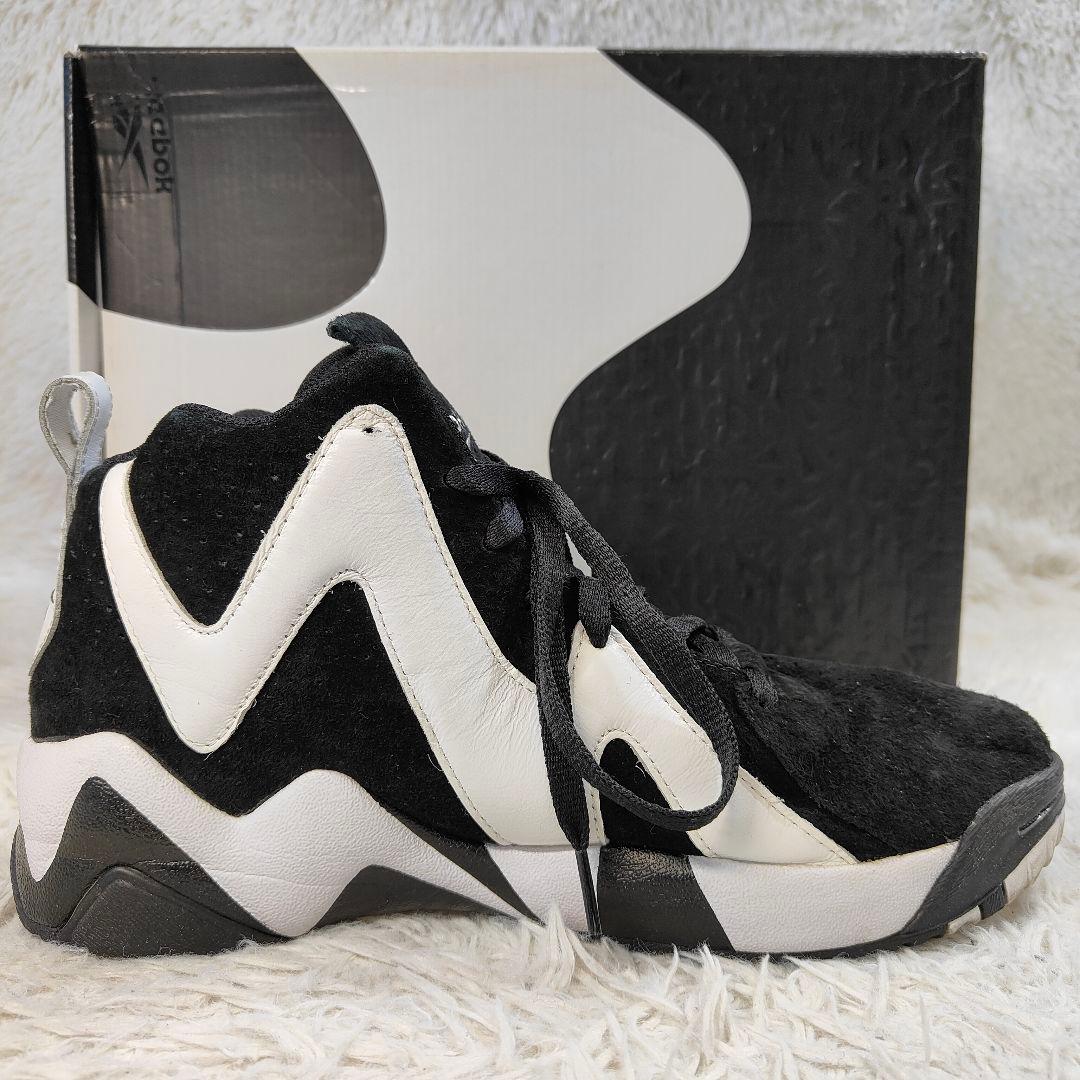 Reebok バスケットボールシューズ ブラック/ホワイト kamikaze2