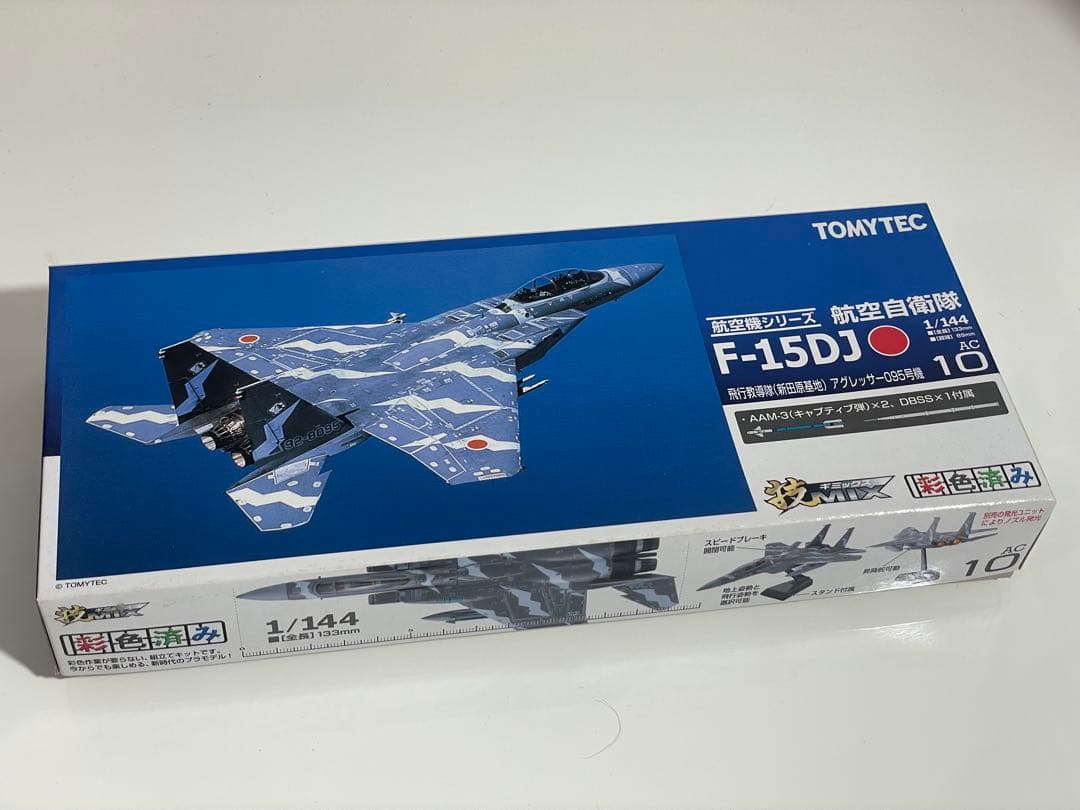 技MIX TOMYTEC 1/144 F-15DJ AC10 航空自衛隊