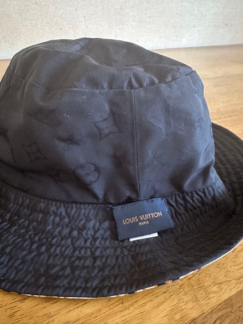 LOUIS VUITTON バケットハット ヴィトン　リバーシブル　モノグラム