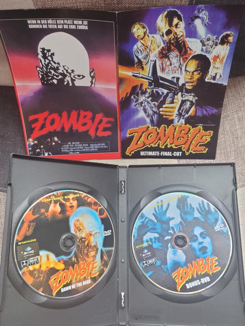 【超希少品】ゾンビ DAWN OF THE DEAD　ドイツ語ファイナルカット版